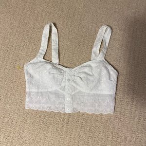 NWT PacSun White Lace Bralette